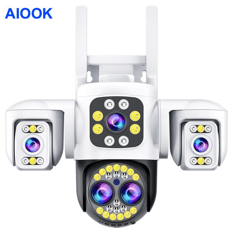 AIOOK Outdoor 10x ZOOM Wi-Fi CCTV Camera HD 8MP 4K Night Vision Двостороння діалогова камера безпеки Водонепроникна сонцезахисна віддалений перегляд Camera Y74+128GB
AIOOK Outdoor 10x ZOOM Wi-Fi CCTV Camera HD 8MP 4K Night Vision Двостороння діалогова камера безпеки Водонепроникна сонцезахисна віддалений перегляд Camera Y74+128GB