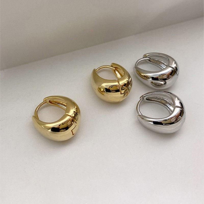 925 925 Silver Waterdrop Circle Hoop Earrings for Women Exquisite Golden Geometric Huggies Jewelry
925 925 Silver Waterdrop Circle Hoop Earrings for Women Exquisite Golden Geometric Huggies Jewelry