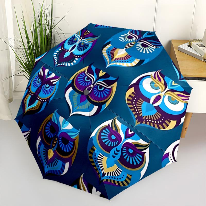 1pc Owl Pattern Automatic Open/close Folding Umbrella, Compact Portable Travel Umbrella, Cute Umbrella, Durable Construction yy260328026
1pc Owl Pattern Automatic Open/close Folding Umbrella, Compact Portable Travel Umbrella, Cute Umbrella, Durable Construction yy260328026