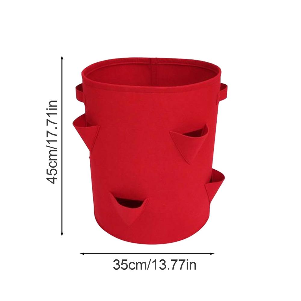 Сумка для посадки полуниці, складна дихаюча кашпо для саду, комплект для посадки овочів, потовщений мішок для посадки саду
Сумка для посадки полуниці, складна дихаюча кашпо для саду, комплект для посадки овочів, потовщений мішок для посадки саду