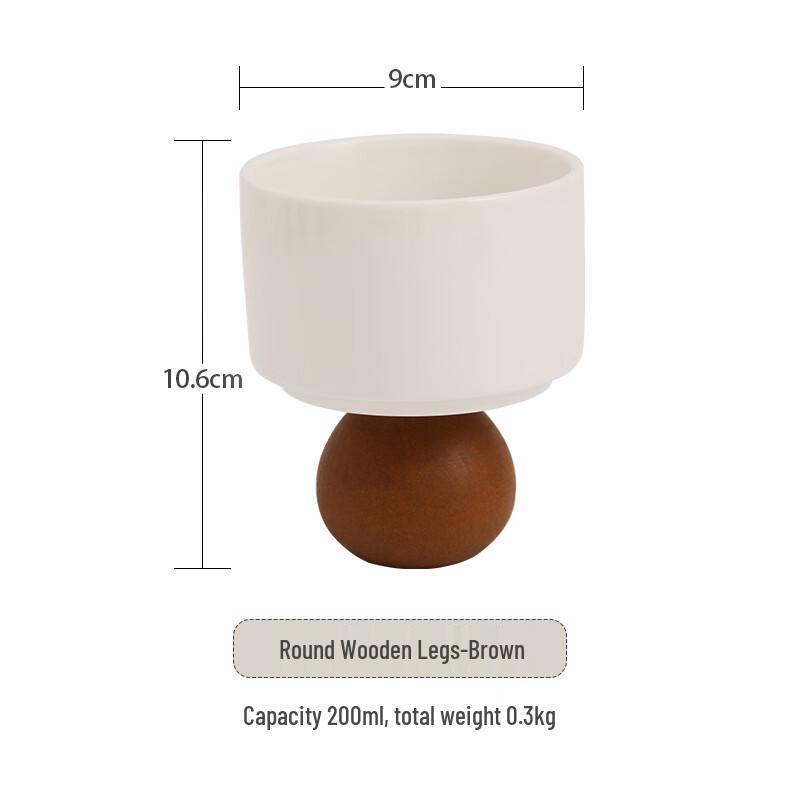 Shangqi Ceramic Footed Dessert Cups (Set of 2)
Shangqi Ceramic Footed Dessert Cups (Set of 2)