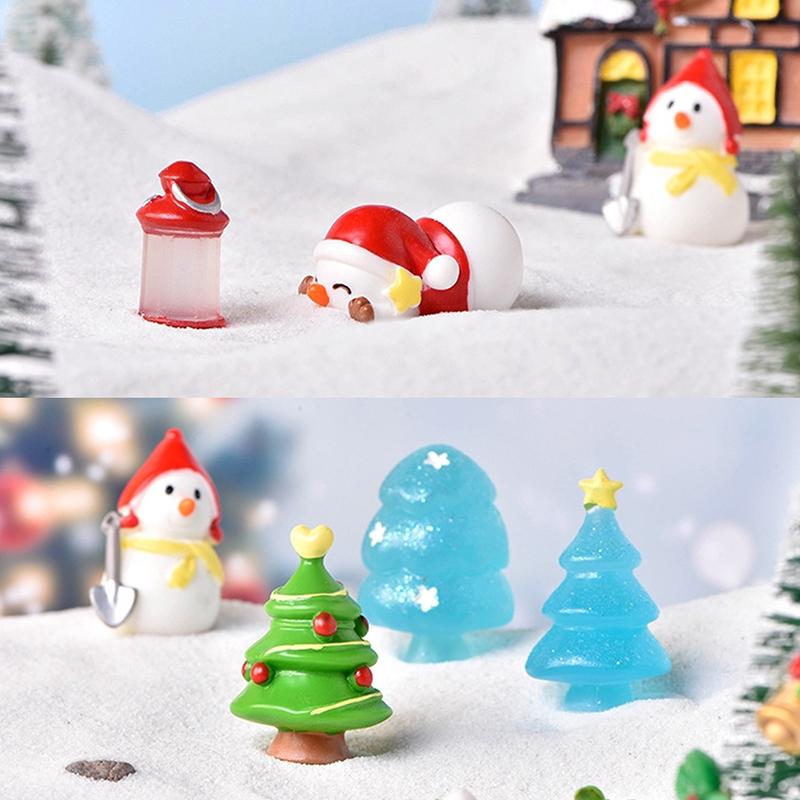 Diy Snow View аксессуары милая рождественская елка Снеговик Санта-Клаус Рождественская шапка Рождественские мини-статуэтки из смолы миниатюры
Diy Snow View аксессуары милая рождественская елка Снеговик Санта-Клаус Рождественская шапка Рождественские мини-статуэтки из смолы миниатюры