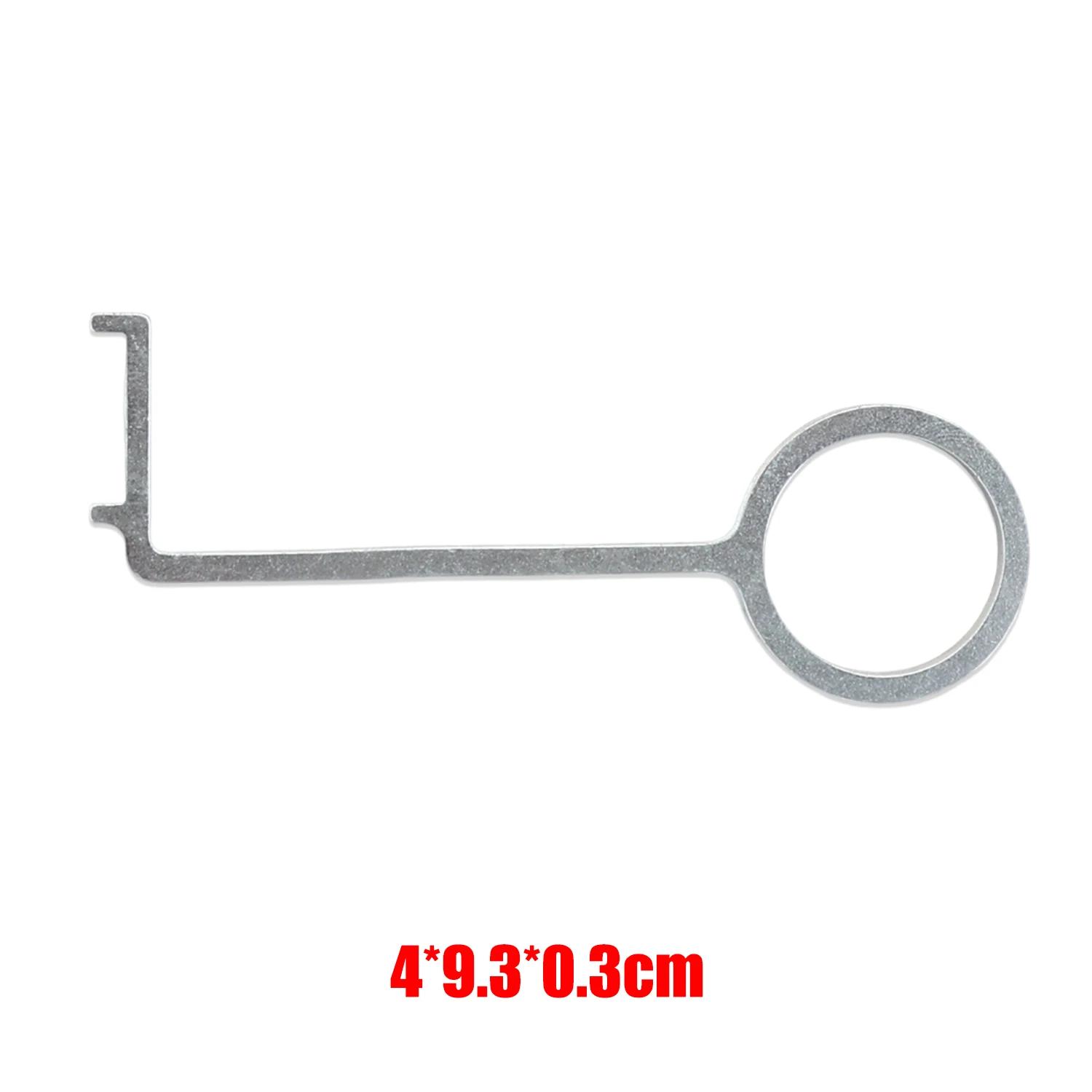 Car Engine Timing Belt Checking Tool for Opel 1.0 and 1.2 Engines Timing Belt Test Tool G-0109-6 1643190080 for Toyota 2/1Pcs срібний
Car Engine Timing Belt Checking Tool for Opel 1.0 and 1.2 Engines Timing Belt Test Tool G-0109-6 1643190080 for Toyota 2/1Pcs срібний