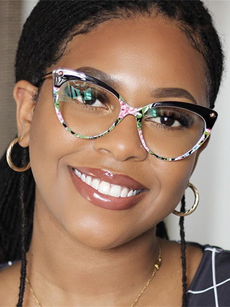 Fashion Cat Eye Rivet Glasses Frame for Women new Anti-Blue Light TR90 Metal Frame Eyewear Vintage Eyeglasses
Fashion Cat Eye Rivet Glasses Frame for Women new Anti-Blue Light TR90 Metal Frame Eyewear Vintage Eyeglasses