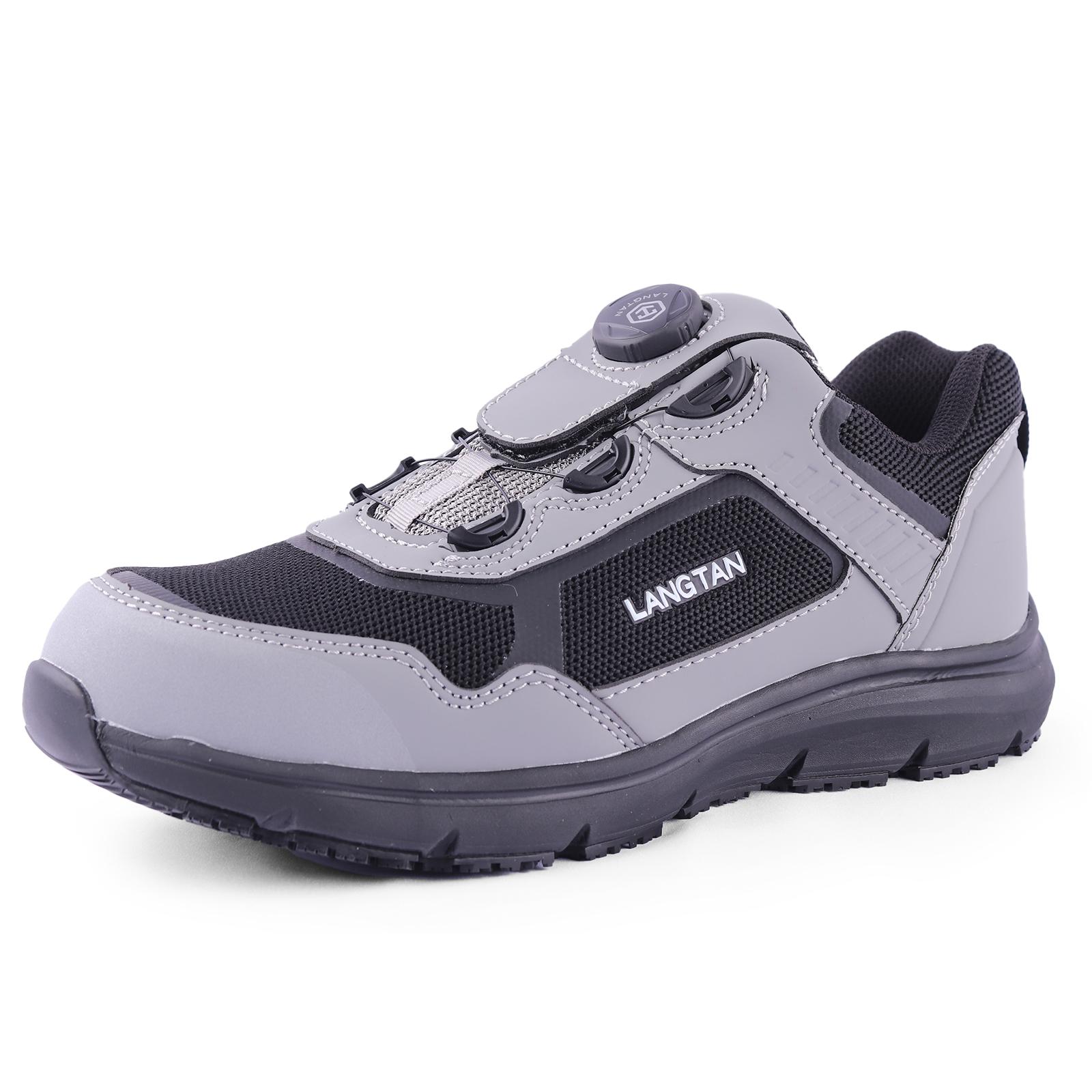 LANGTAN Защитная антистатическая и противоскользящая профессиональная обувь Серая спортивная обувь S3 Защитная обувь 37
LANGTAN Защитная антистатическая и противоскользящая профессиональная обувь Серая спортивная обувь S3 Защитная обувь 37