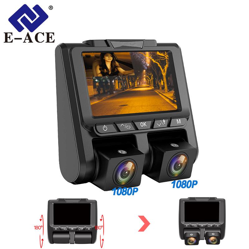 E-ACE Камера Видеорегистратор 3 дюйма Автомобильный видеорегистратор Фронтальная и внутренняя двойная линза 1080P Циклическая видеозапись Ночное видение 24-часовой монитор парковки NO TF Card
E-ACE Камера Видеорегистратор 3 дюйма Автомобильный видеорегистратор Фронтальная и внутренняя двойная линза 1080P Циклическая видеозапись Ночное видение 24-часовой монитор парковки NO TF Card