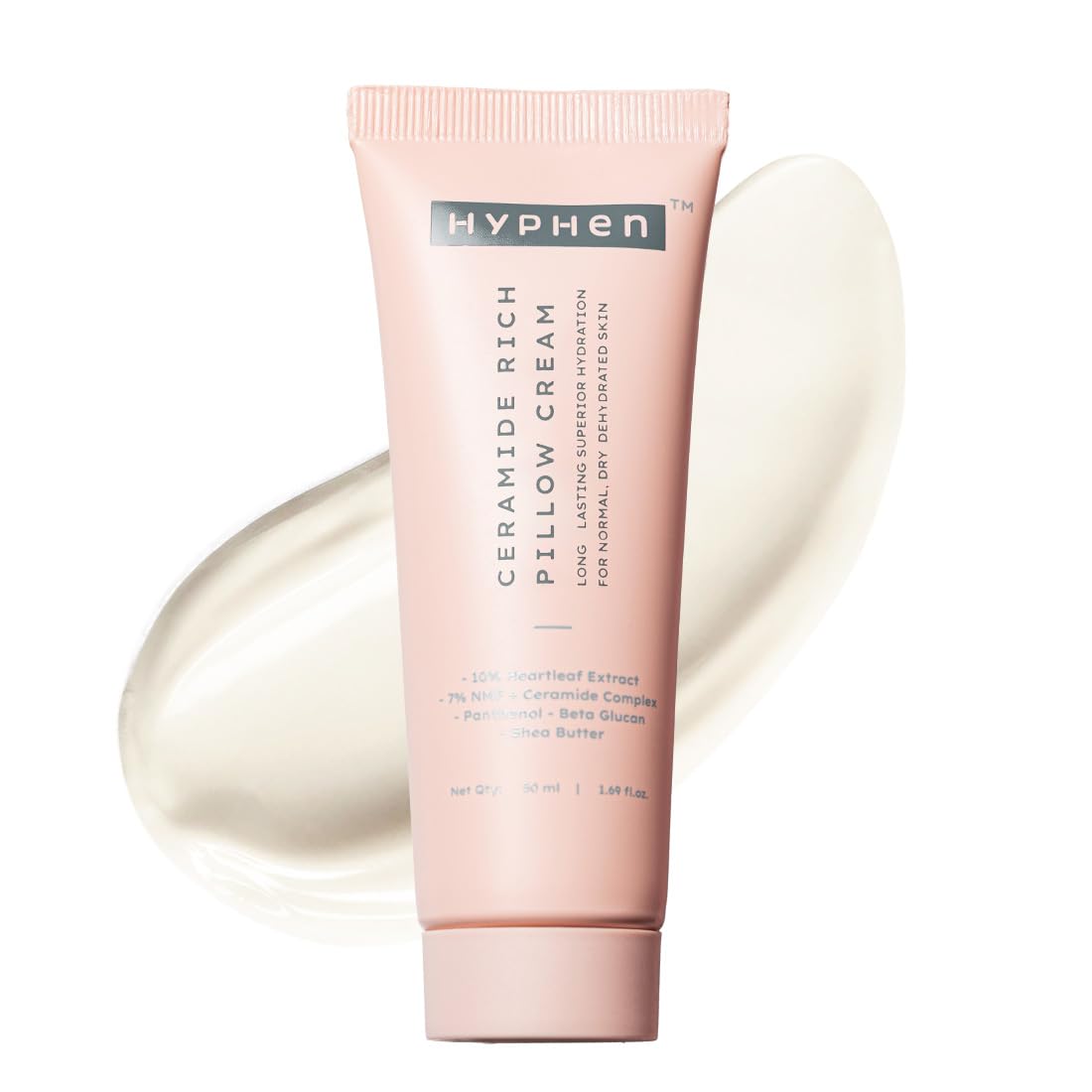 Hyphen 10% Heartleaf Extract & 7% Ceramides NMF Face Cream Moisturizer For Dry, Sensitive Skin 50ml
Hyphen 10% Heartleaf Extract & 7% Ceramides NMF Face Cream Moisturizer For Dry, Sensitive Skin 50ml