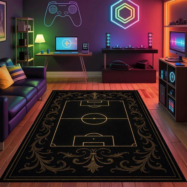 Soccer Stadium Area Rug Football Field Sports Design Football Field Rug Kids Sports Room Decor American Carpet Home Decoration 40x60cm
Soccer Stadium Area Rug Football Field Sports Design Football Field Rug Kids Sports Room Decor American Carpet Home Decoration 40x60cm