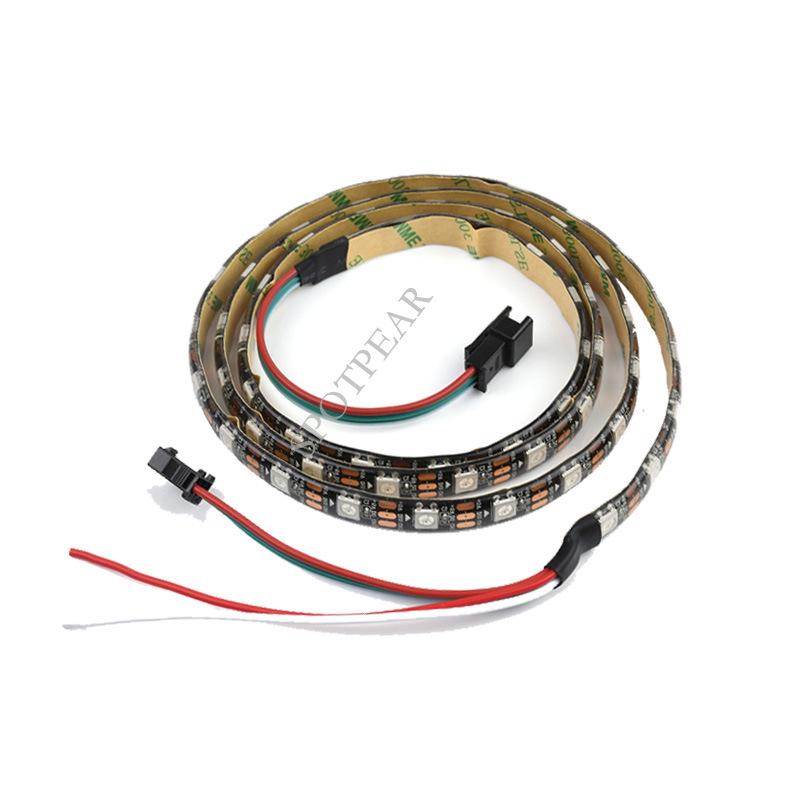 WS2812 Програмована світлодіодна стрічка RGB: Висока яскравість, енергоефективність і настроювана довжина.
WS2812 Програмована світлодіодна стрічка RGB: Висока яскравість, енергоефективність і настроювана довжина.