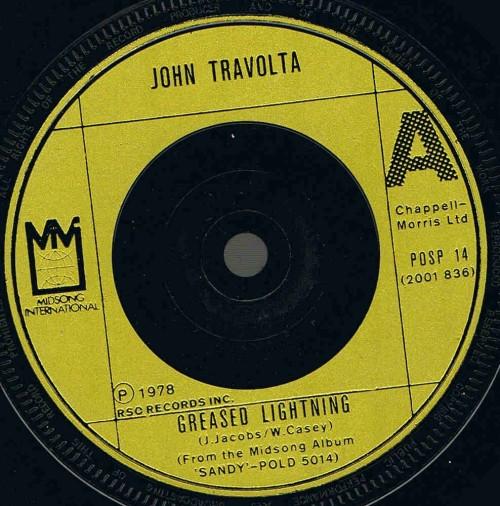 7inch Record JOHN TRAVOLTA - Greased Lightning POSP14 Midsong Interna 1978 UK Pop Used
7inch Record JOHN TRAVOLTA - Greased Lightning POSP14 Midsong Interna 1978 UK Pop Used