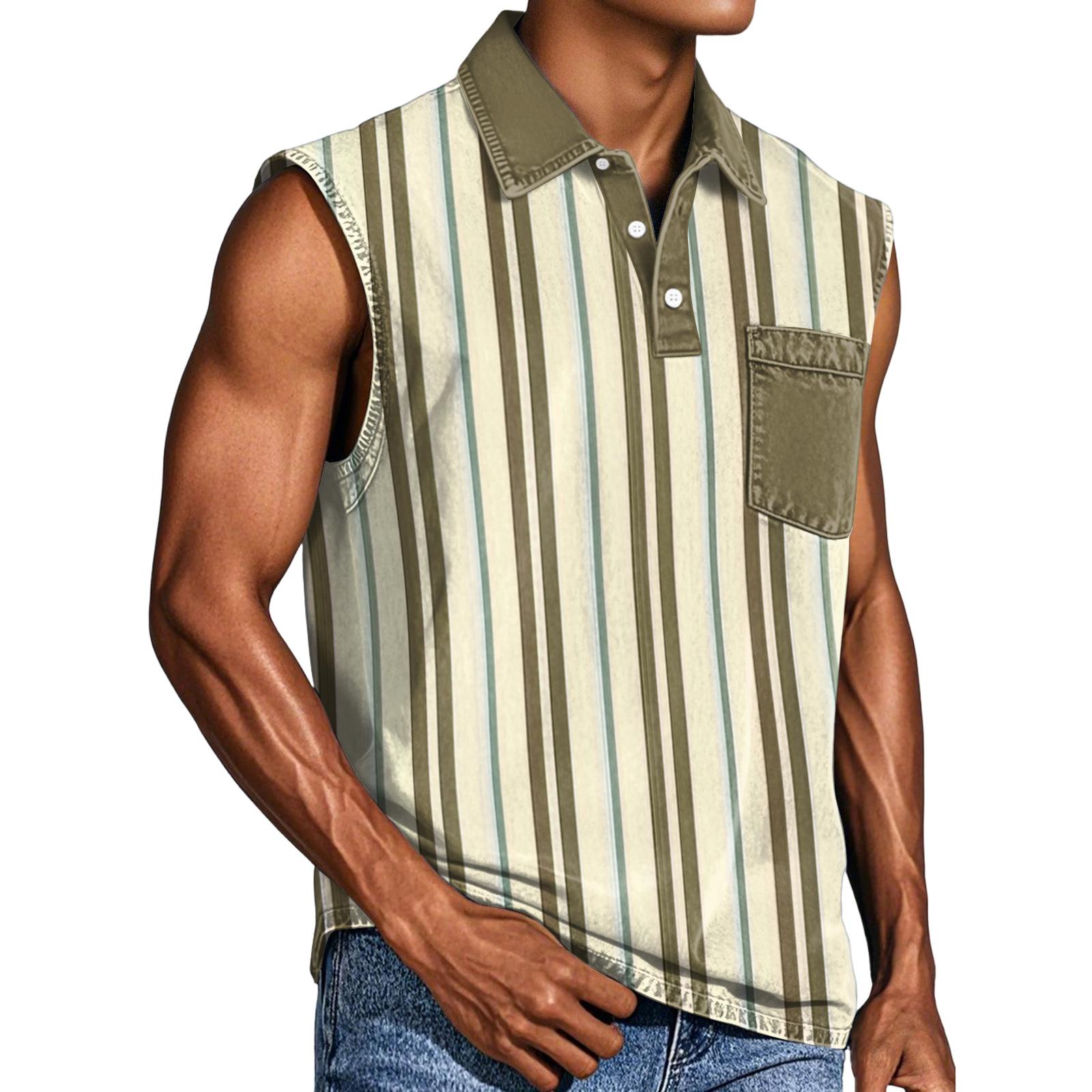 Men Tank Tops Sleeveless Shirts for Men Classic Striped Design Men’s Tank Tops with Pocket Men’s Tank Shirts for Everyday Wear XL бежевый
Men Tank Tops Sleeveless Shirts for Men Classic Striped Design Men’s Tank Tops with Pocket Men’s Tank Shirts for Everyday Wear XL бежевый