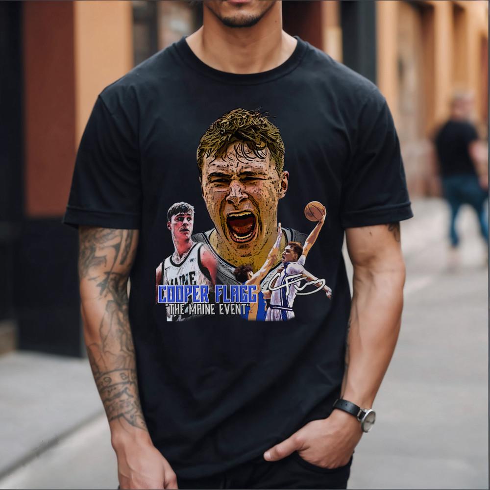 Cooper Flagg College Vintage Style Basketball 90#039;s Graphic Design TShirt Unisex T-Shirt XXL
Cooper Flagg College Vintage Style Basketball 90#039;s Graphic Design TShirt Unisex T-Shirt XXL