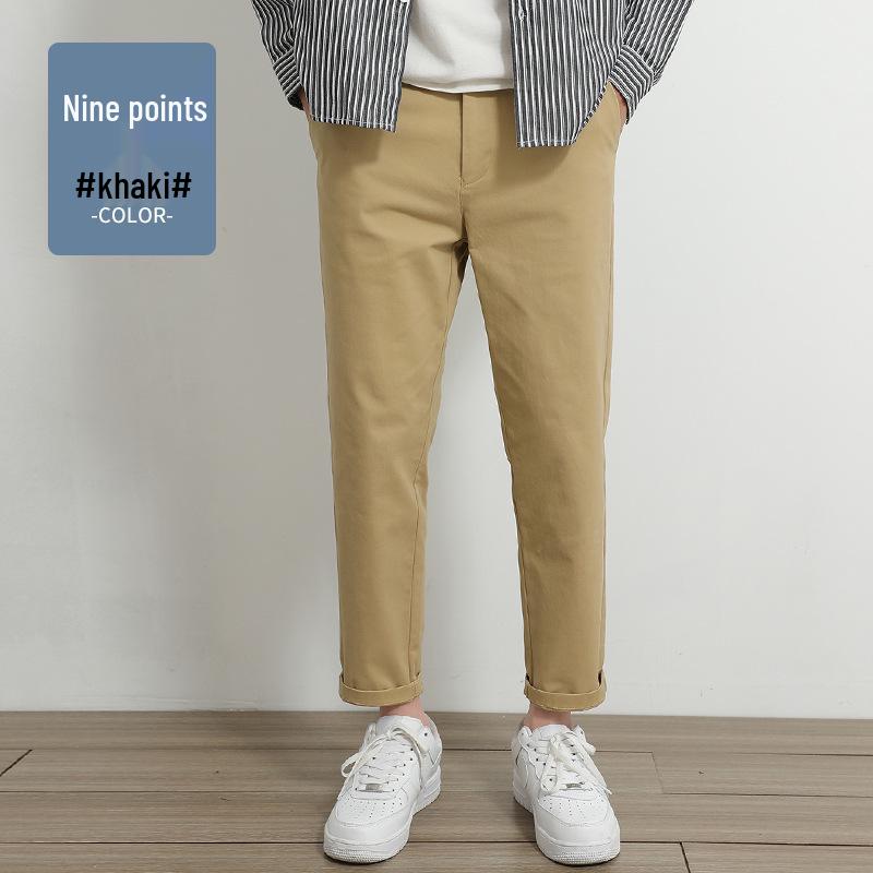 Men s Casual Straight Loose Cotton Stretch Cropped Pants - Trendy Style for Spring and Autumn 2025 32
Men s Casual Straight Loose Cotton Stretch Cropped Pants - Trendy Style for Spring and Autumn 2025 32