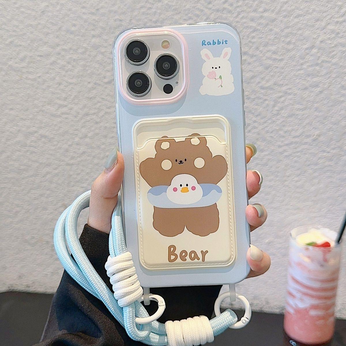Lanyard Card Holder Mobile Phone Case Duckling Bear Domestic Android for For Huawei NOVA11 for Honor Soft Cover Large Hole Bracelet For Honor 100
Lanyard Card Holder Mobile Phone Case Duckling Bear Domestic Android for For Huawei NOVA11 for Honor Soft Cover Large Hole Bracelet For Honor 100