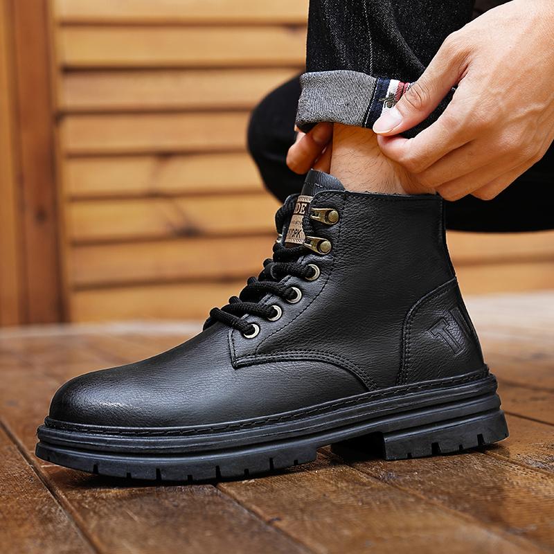 Fashion 2024 New Casual Shoes Men Casual Ankle Boots Outdoor Walking Round Toe Boots Men Genuine Leather Motorcycle Boots Plus Size 45 38 чёрный
Fashion 2024 New Casual Shoes Men Casual Ankle Boots Outdoor Walking Round Toe Boots Men Genuine Leather Motorcycle Boots Plus Size 45 38 чёрный