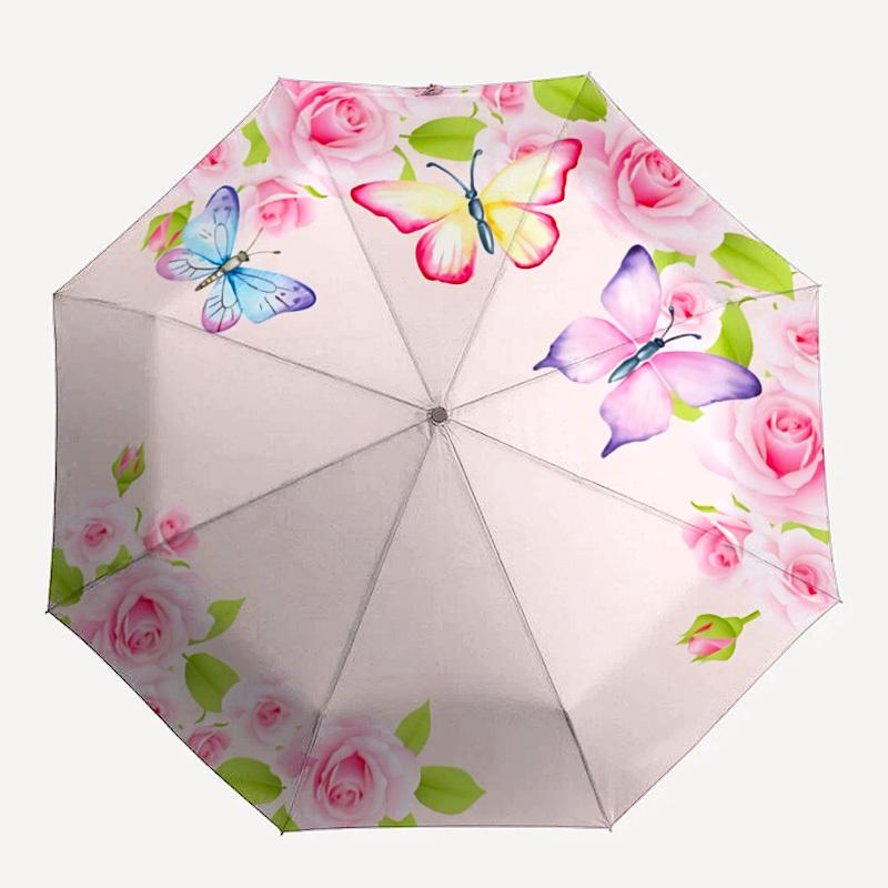 1pc Floral Butterflies Automatic Folding Umbrella - Portable Collapsible 8-Rib Umbrella for All Seasons yy251119206
1pc Floral Butterflies Automatic Folding Umbrella - Portable Collapsible 8-Rib Umbrella for All Seasons yy251119206