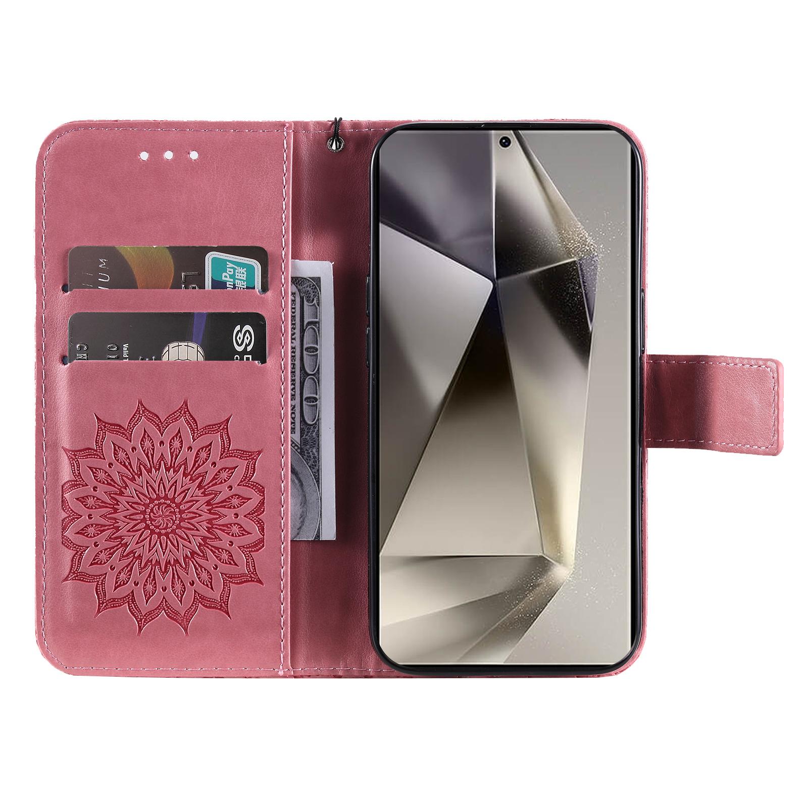 For Samsung Galaxy S25 Ultra Phone Case Sunflower Imprinted Leather Wallet Stand Cover with Strap Purple
For Samsung Galaxy S25 Ultra Phone Case Sunflower Imprinted Leather Wallet Stand Cover with Strap Purple