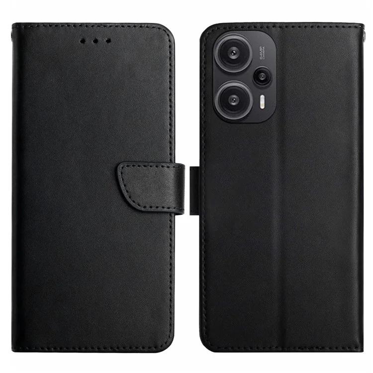 Чехол-подставка для телефона HT02 для Xiaomi Poco F5 5G/Redmi Note 12 Turbo, откидная крышка-бумажник из натуральной коровьей кожи с текстурой наппа
Чехол-подставка для телефона HT02 для Xiaomi Poco F5 5G/Redmi Note 12 Turbo, откидная крышка-бумажник из натуральной коровьей кожи с текстурой наппа