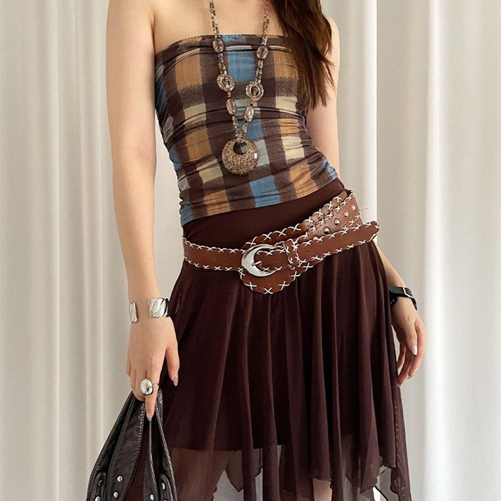 Korean Wide Waist Belt Gothic Dress Jeans Belt American Women s Belt Dresses Accessory кавовий
Korean Wide Waist Belt Gothic Dress Jeans Belt American Women s Belt Dresses Accessory кавовий