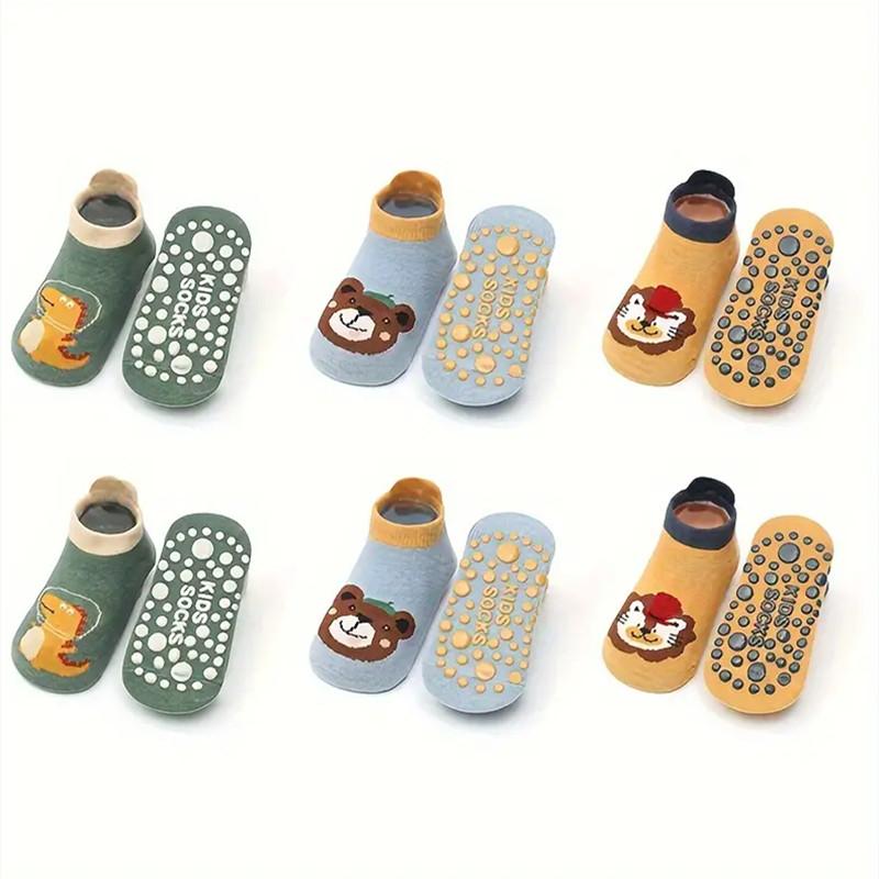 6 Pairs Four Seasons Baby Socks Toddler Anti-slip Children s Cartoon Floor SocksIndoor Comfortable Boys Girls Short Tube Socks M for 1-3Y
6 Pairs Four Seasons Baby Socks Toddler Anti-slip Children s Cartoon Floor SocksIndoor Comfortable Boys Girls Short Tube Socks M for 1-3Y
