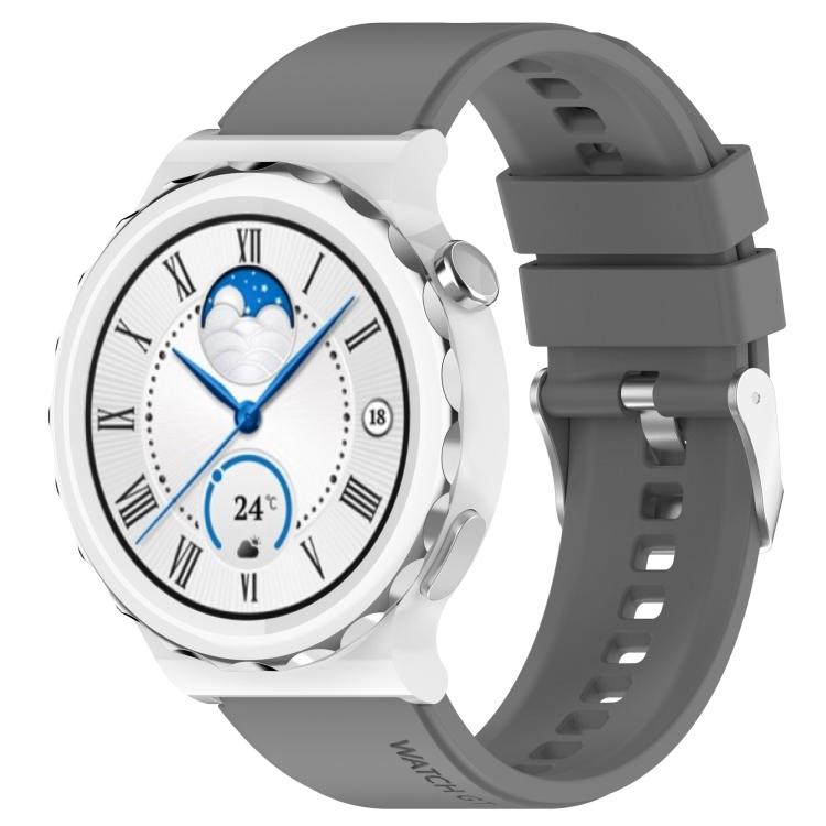 For Huawei Watch GT 3 Pro 43mm 20mm Protruding Head Silver Buckle Silicone Watch Band For Huawei Watch GT 3 Pro 43mm 20mm сірий колір
For Huawei Watch GT 3 Pro 43mm 20mm Protruding Head Silver Buckle Silicone Watch Band For Huawei Watch GT 3 Pro 43mm 20mm сірий колір