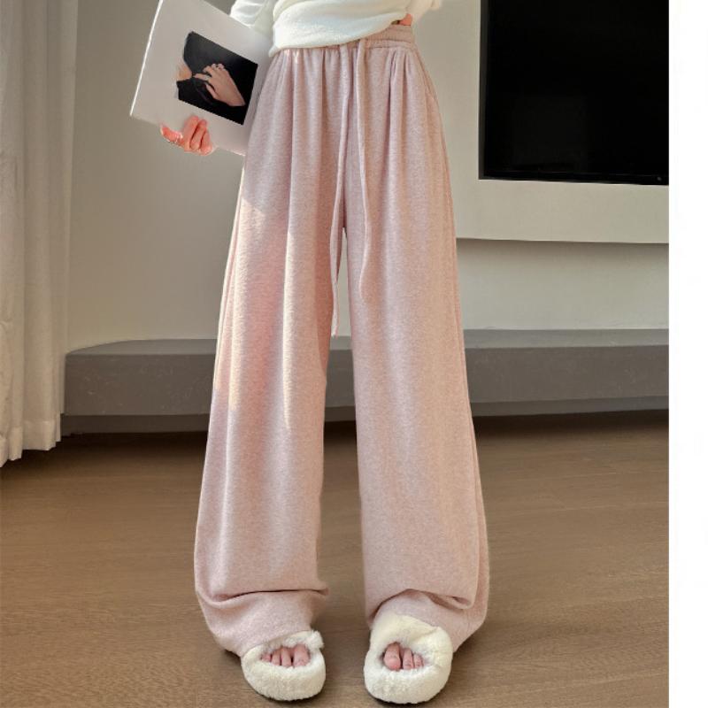 White Soft Glutinous Towel Pants for Women In Autumn and Winter High Waist Droop Loose Glutinous Rice Pants Straight-leg Casual Lazy Wide-leg Pants S
White Soft Glutinous Towel Pants for Women In Autumn and Winter High Waist Droop Loose Glutinous Rice Pants Straight-leg Casual Lazy Wide-leg Pants S
