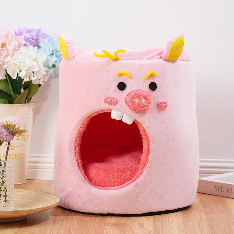 Pink Pig Cat Nest Cylinder Pet Nest Winter Warm Cat Dog House Cat Bed Pet Bed Pet Supplies Puppy Nest Small Dog Mat Bed for Cats 40 X40 X40cm розовый
Pink Pig Cat Nest Cylinder Pet Nest Winter Warm Cat Dog House Cat Bed Pet Bed Pet Supplies Puppy Nest Small Dog Mat Bed for Cats 40 X40 X40cm розовый