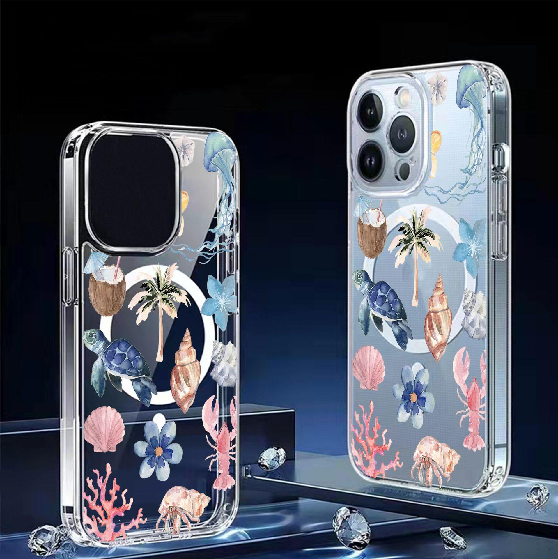Transparent Underwater Creatures Magnetic Full Coverage Case for iPhone 15/16/17 Pro Max iPhone 14 Pro Max прозрачный
Transparent Underwater Creatures Magnetic Full Coverage Case for iPhone 15/16/17 Pro Max iPhone 14 Pro Max прозрачный
