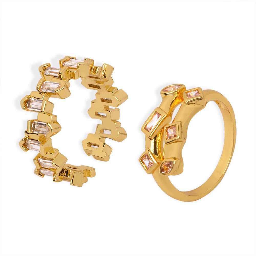 Korean Version Style Niche Light Luxury Design Sense Versatile Staggered Texture Ring Irregular Zirconium Diamond Opening Ring No. 7
Korean Version Style Niche Light Luxury Design Sense Versatile Staggered Texture Ring Irregular Zirconium Diamond Opening Ring No. 7