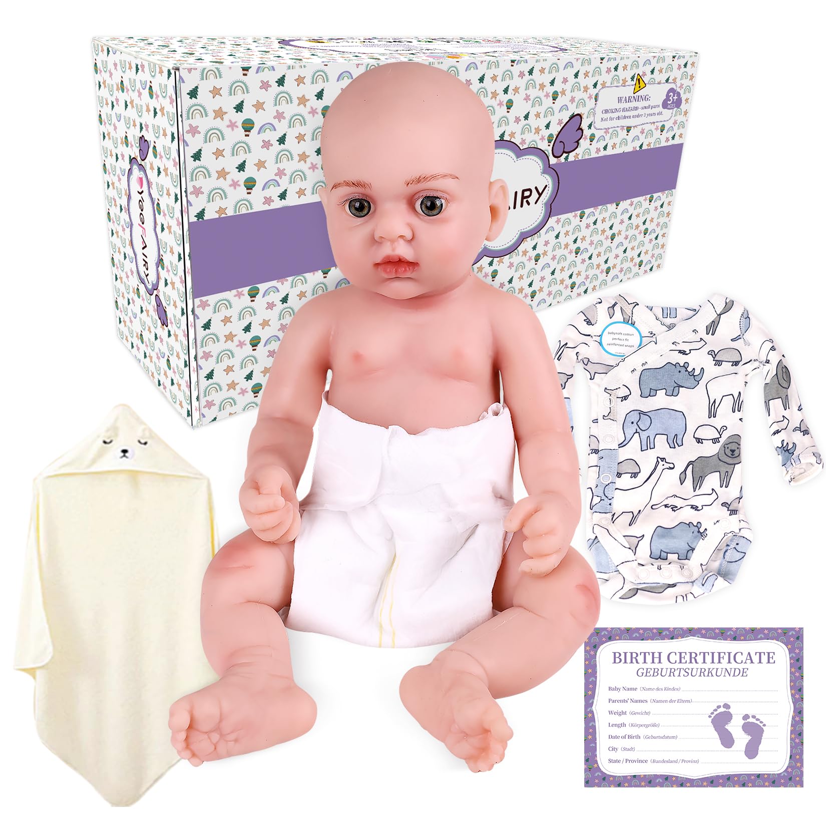 YEEFAIRY Reborn Silicone Baby Realistic Baby Silicone Baby Parenting Doll 1 39cm Doll, Ultra-Realistic 11 Doll, Doll, Doll, Newborn, Practice, Gift,
YEEFAIRY Reborn Silicone Baby Realistic Baby Silicone Baby Parenting Doll 1 39cm Doll, Ultra-Realistic 11 Doll, Doll, Doll, Newborn, Practice, Gift,