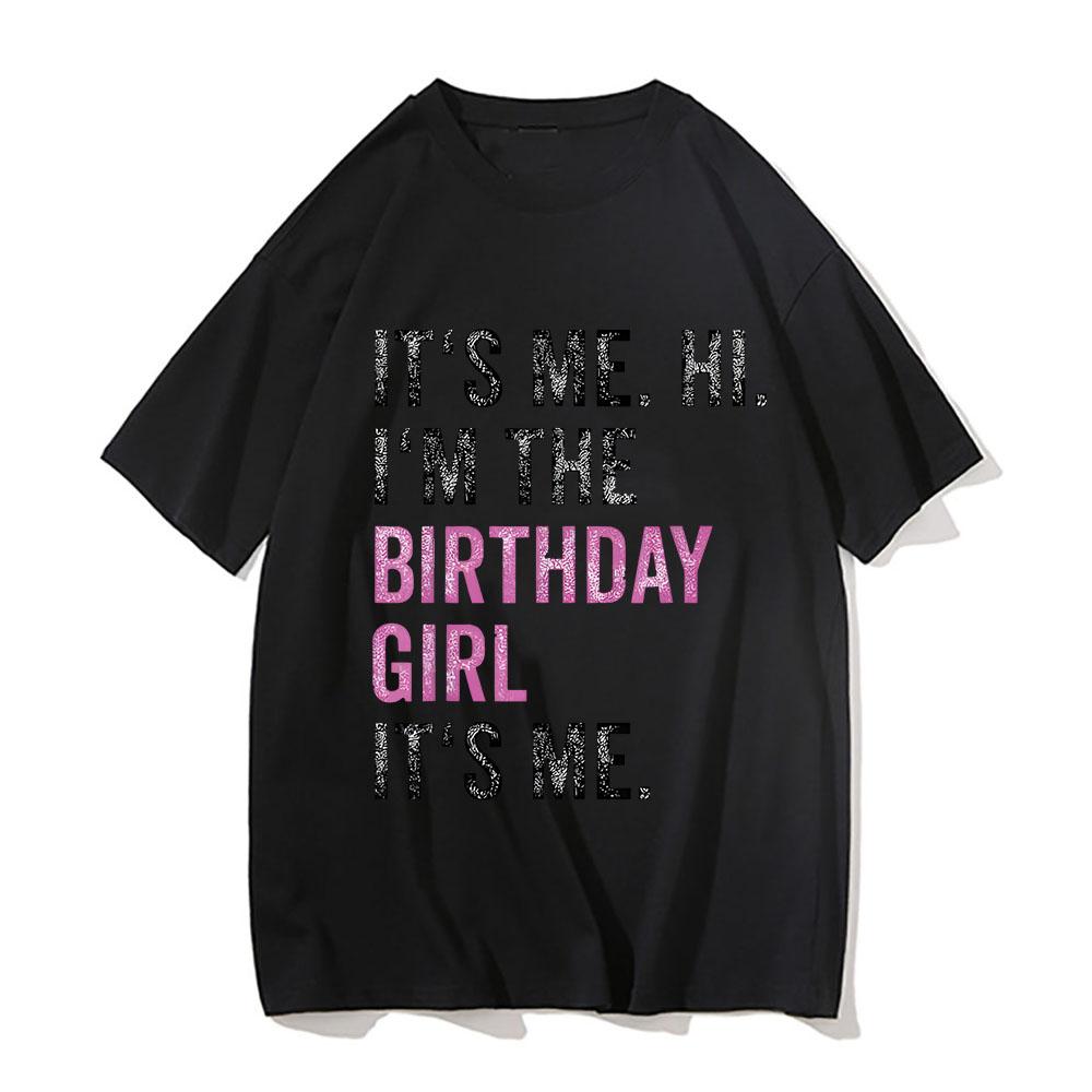 2024 Its Me Hi Im The Birthday Girl Kids Birthday Party Men T-shirt New Crew Neck Vintage Fashion Cotton Short Sleeve T-Shirt 2XL
2024 Its Me Hi Im The Birthday Girl Kids Birthday Party Men T-shirt New Crew Neck Vintage Fashion Cotton Short Sleeve T-Shirt 2XL