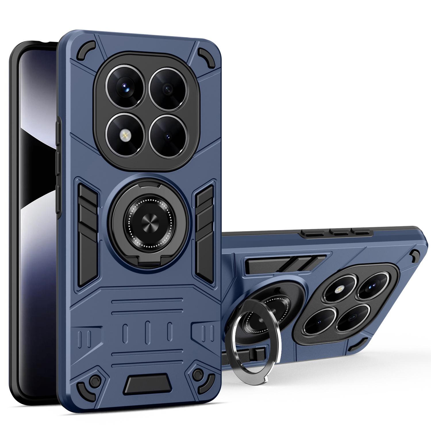 For Xiaomi Redmi Note 14 Pro 4G/5G Case with Ring Holder Kickstand PC + TPU Anti-Fall Phone Cover
For Xiaomi Redmi Note 14 Pro 4G/5G Case with Ring Holder Kickstand PC + TPU Anti-Fall Phone Cover
