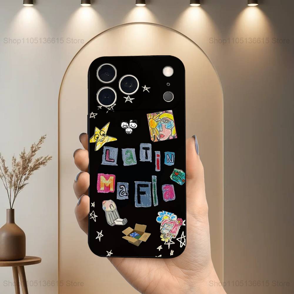 Band L-Latin Mafia Mexican Phone Case For iPhone 15,14,13,17,16,12,11,Plus,Pro Max,XS,X,Mini,8,7,XR,SE,Soft Silicone Black iPhone17
Band L-Latin Mafia Mexican Phone Case For iPhone 15,14,13,17,16,12,11,Plus,Pro Max,XS,X,Mini,8,7,XR,SE,Soft Silicone Black iPhone17