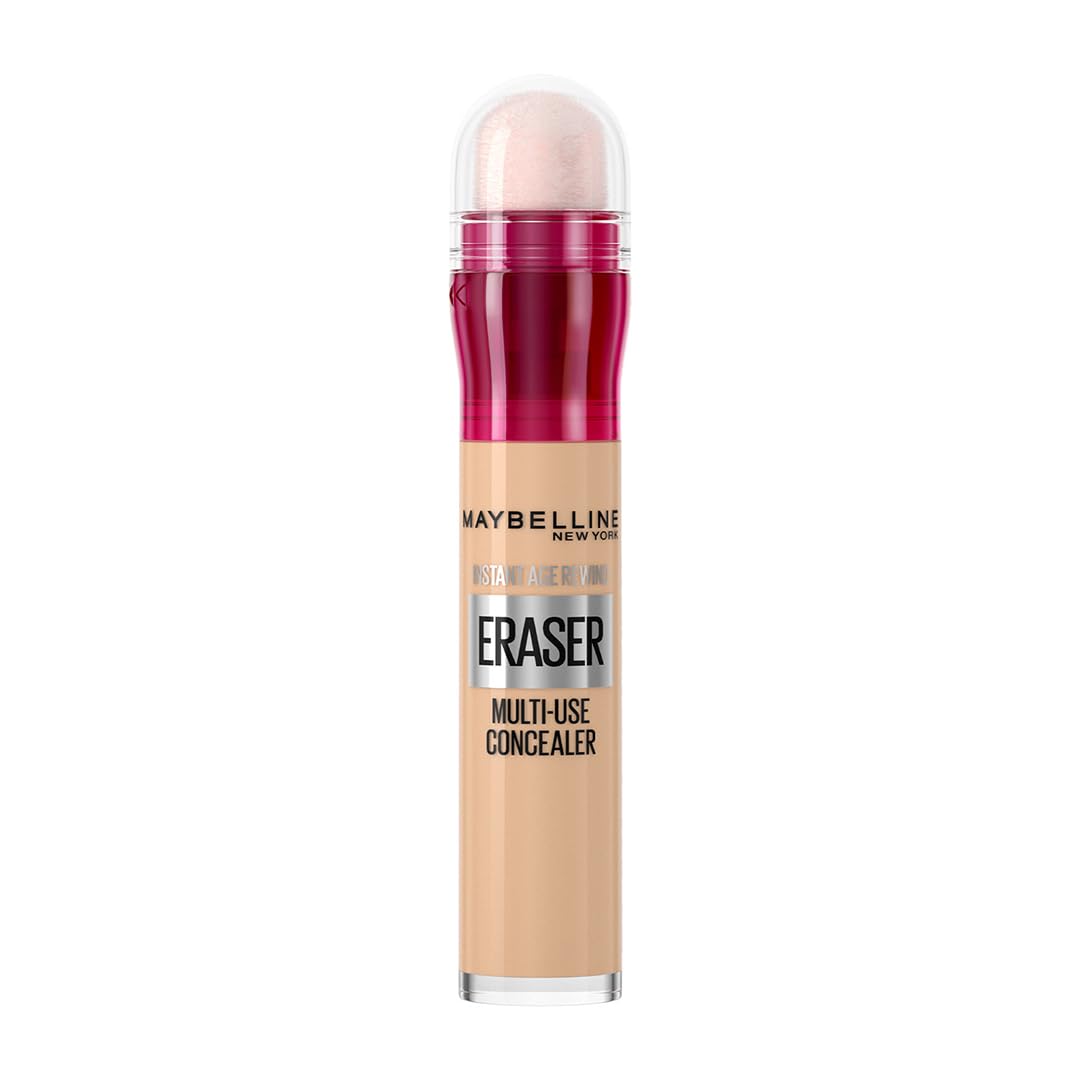 Maybelline New York Instant Age Rewind Dark Circles Concealer 6ml Shade Light Pack of 1 Brightening Anti-Fatigue Under Eye Corrector
Maybelline New York Instant Age Rewind Dark Circles Concealer 6ml Shade Light Pack of 1 Brightening Anti-Fatigue Under Eye Corrector