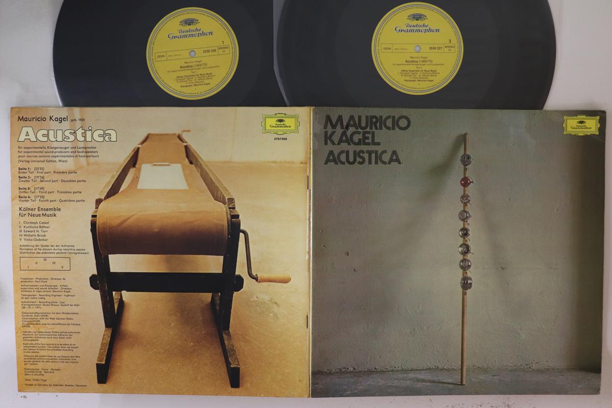 LP Record MAURICIO KAGEL Acustica 2707059 DEUTSCHE GRAMM 1972 Germany Classical Used
LP Record MAURICIO KAGEL Acustica 2707059 DEUTSCHE GRAMM 1972 Germany Classical Used