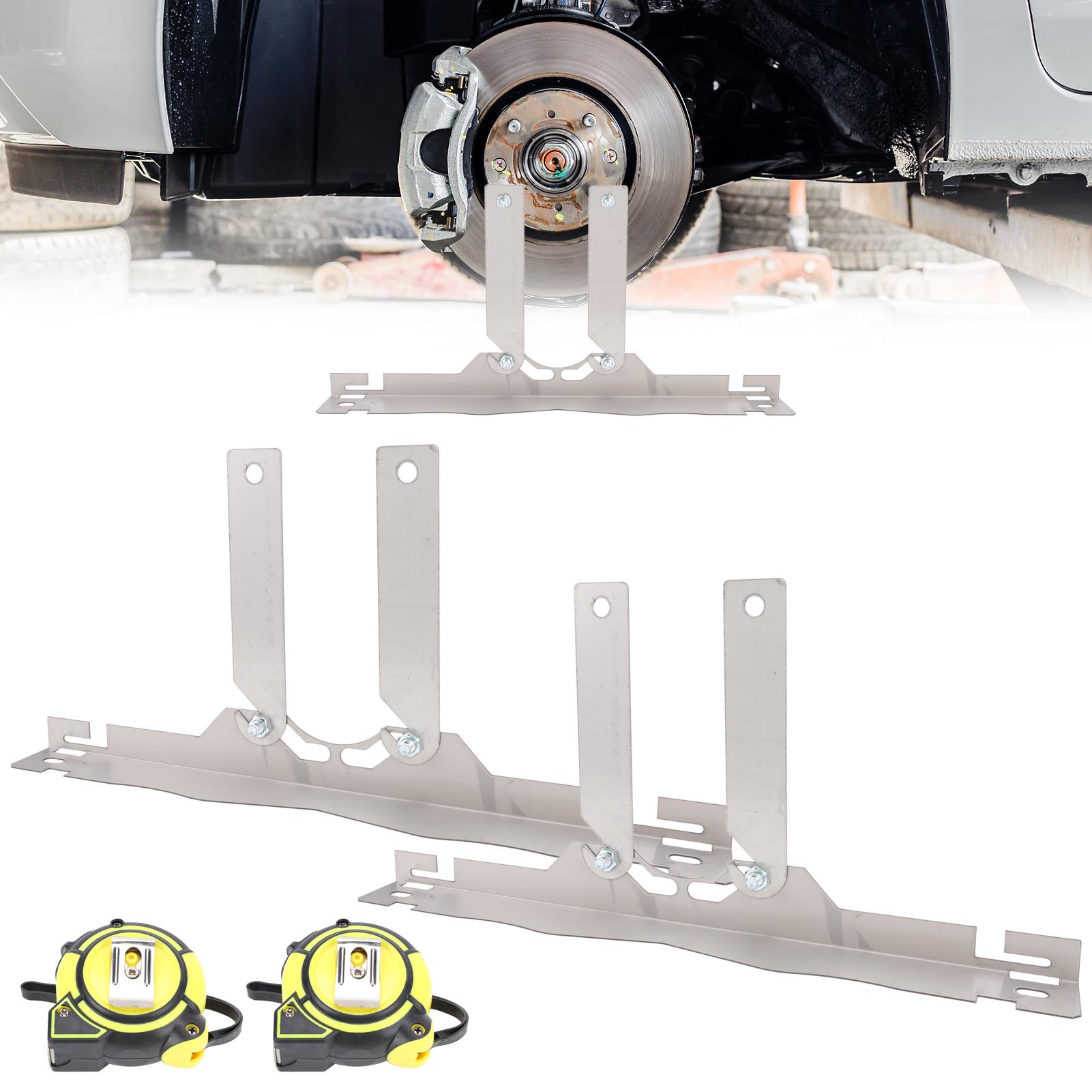 Wheel Alignment Tool with 2 Measuring Tapes, Automotive Stainless Steel Alignment Tool Kit for Car, Truck, SUV
Wheel Alignment Tool with 2 Measuring Tapes, Automotive Stainless Steel Alignment Tool Kit for Car, Truck, SUV