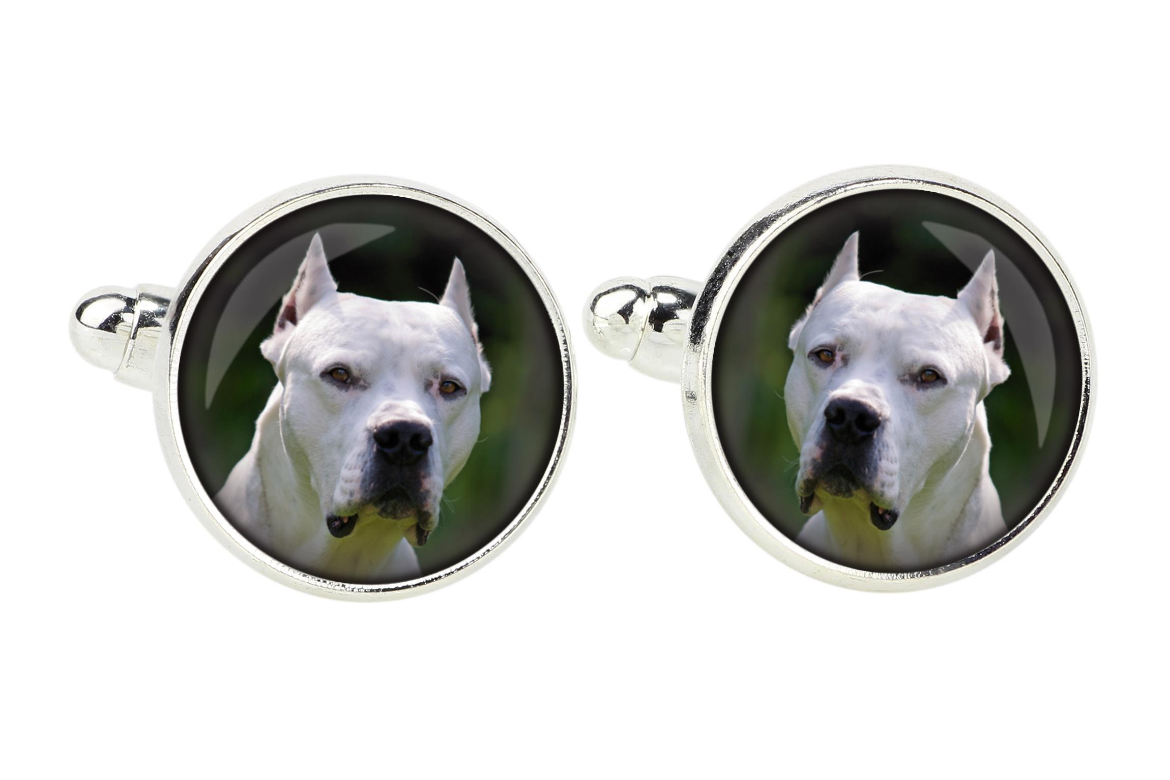 Dogo Argentino - cufflinks, a shirt accessory, a shirt pendant from the Art-Dog brand срібний
Dogo Argentino - cufflinks, a shirt accessory, a shirt pendant from the Art-Dog brand срібний