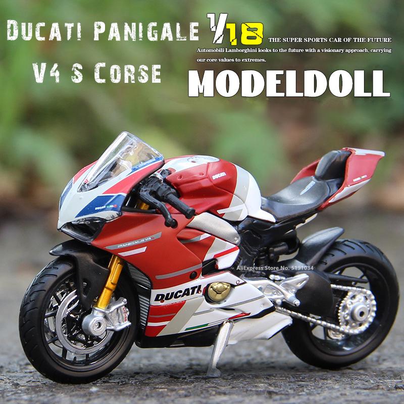 1:18 Масштаб Ducati Panigale V4 S Корс Сплав Мотоцикл Модель Литой Металл игрушки Транспортные средства Мотоцикл Модель Высокое моделирование Коллекция Детские подарки
1:18 Масштаб Ducati Panigale V4 S Корс Сплав Мотоцикл Модель Литой Металл игрушки Транспортные средства Мотоцикл Модель Высокое моделирование Коллекция Детские подарки