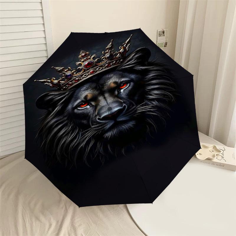 Black Lion Majesty Crowned Umbrella: Automatic Opening & Closing, Outdoor Travel Essential, Lightweight & Durable, Perfect Gift 202
Black Lion Majesty Crowned Umbrella: Automatic Opening & Closing, Outdoor Travel Essential, Lightweight & Durable, Perfect Gift 202