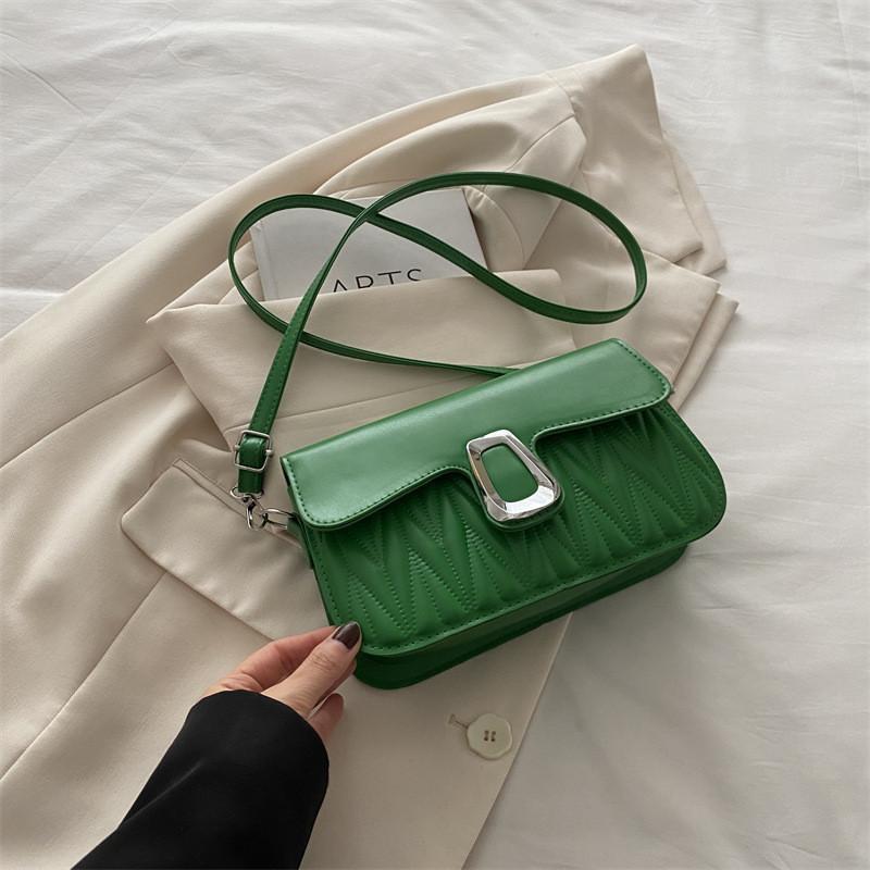 Stylish Street Trend 2024 Spring New Retro Fashion Simple Single Shoulder Diagonal Crossbody Bag зелений
Stylish Street Trend 2024 Spring New Retro Fashion Simple Single Shoulder Diagonal Crossbody Bag зелений