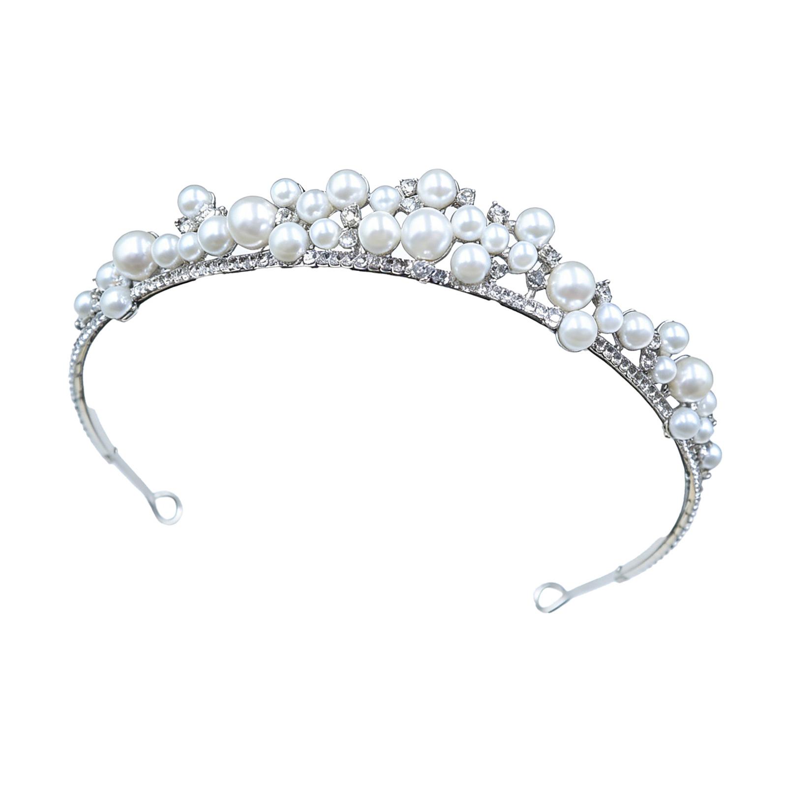 Elegant Pearls Bridal Headpiece Pearls Texture Adjustable Hairband Delicate Details Suitable for Enhances Any Hairstyle 1
Elegant Pearls Bridal Headpiece Pearls Texture Adjustable Hairband Delicate Details Suitable for Enhances Any Hairstyle 1