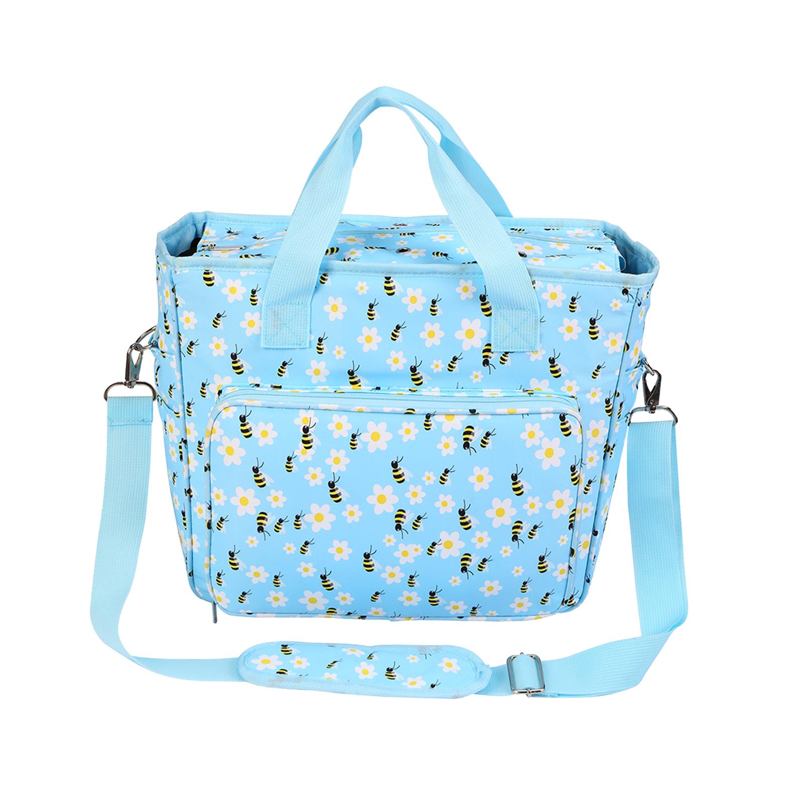 Yarn Storage Tote Bag with Zipper Closure Embroidery Bag Durable Crochet Bag синий
Yarn Storage Tote Bag with Zipper Closure Embroidery Bag Durable Crochet Bag синий