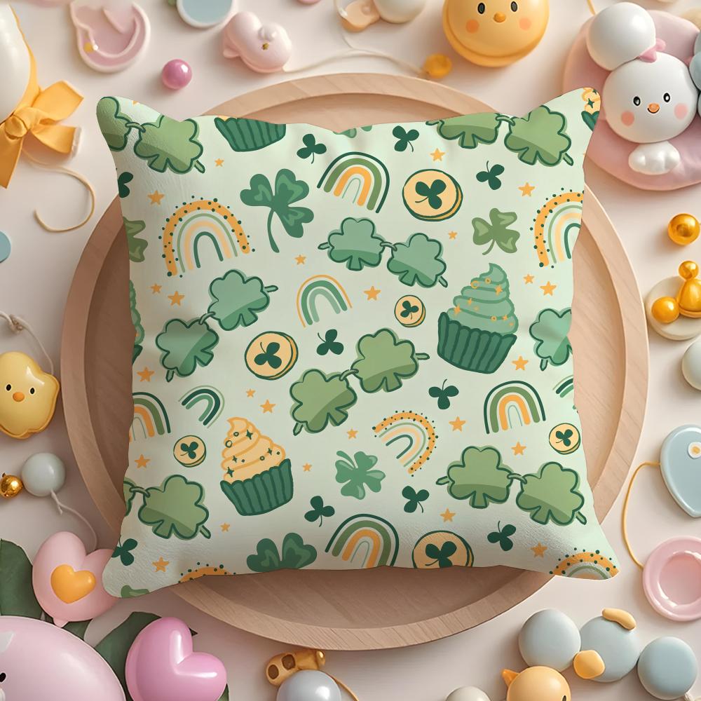 Green StPatricks Day Cushion Cover Short Plush DoubleSided Printing Home Machine Washable in Warm Winter Pillow Case 30x30cm
Green StPatricks Day Cushion Cover Short Plush DoubleSided Printing Home Machine Washable in Warm Winter Pillow Case 30x30cm