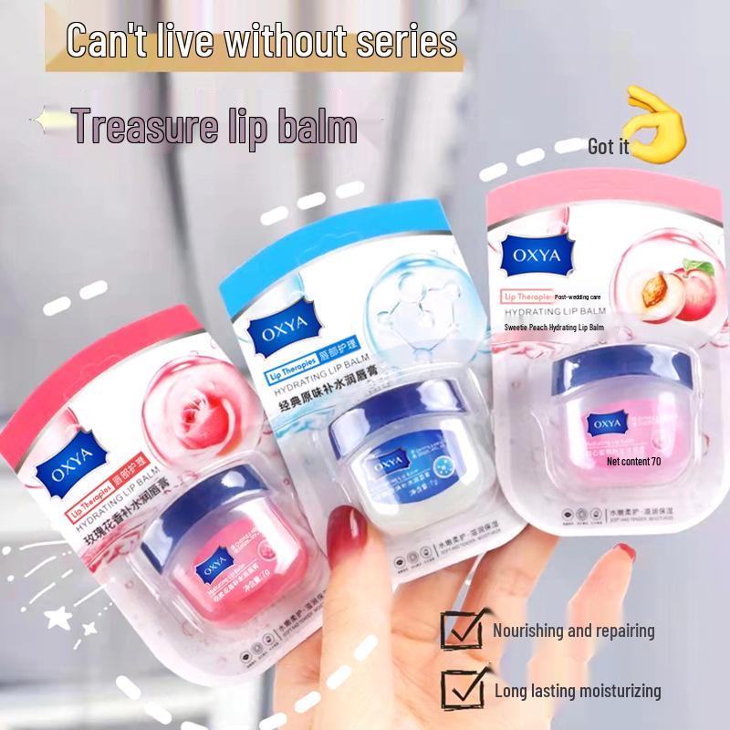 OXYA Lip Balm & Mask Set - Rose & Strawberry Flavors for Men & Women: Moisturizing and Repairing Lips (Autumn/Winter). Original Lip Mask - Single Pack
OXYA Lip Balm & Mask Set - Rose & Strawberry Flavors for Men & Women: Moisturizing and Repairing Lips (Autumn/Winter). Original Lip Mask - Single Pack