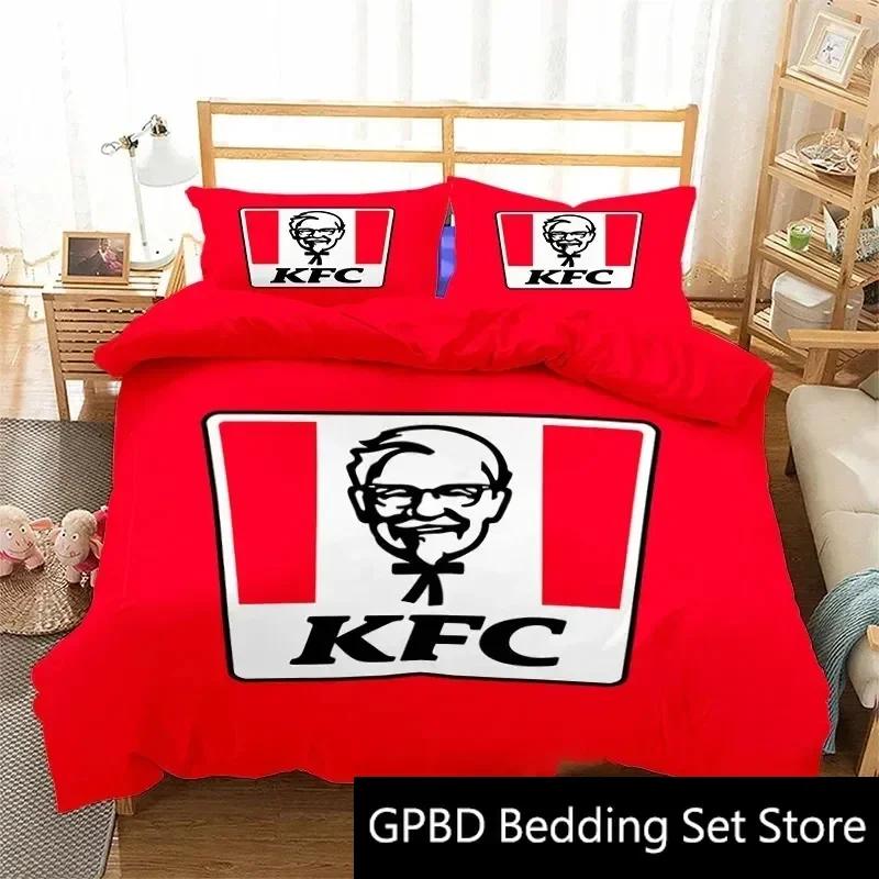 3D Print Food KFC Logo Bedding Set Double Twin King Duvet Cover Comforter Pillowcase Boys Girls Adults Bedroom 70x133cm
3D Print Food KFC Logo Bedding Set Double Twin King Duvet Cover Comforter Pillowcase Boys Girls Adults Bedroom 70x133cm
