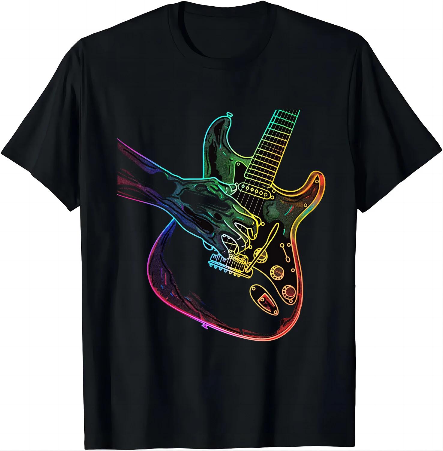 Electric Guitar Tee - Fingertips of Rock T Shirt Graphic T Shirts Men Clothing Tops Vintage T Shirt Camisas Streetwear Harajuku S
Electric Guitar Tee - Fingertips of Rock T Shirt Graphic T Shirts Men Clothing Tops Vintage T Shirt Camisas Streetwear Harajuku S