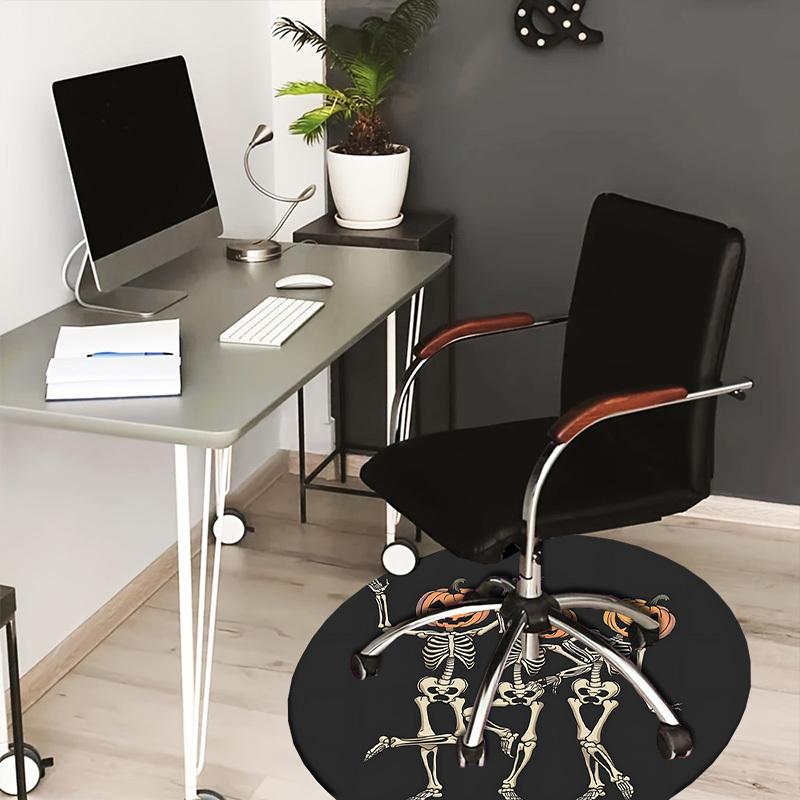 1pc Office Carpet Chair Mats Halloween Skeletons with Pumpkins Perfect for Decorating Office Chairs, Living Rooms, Or Bedrooms.YDT023 80cm by 80cm
1pc Office Carpet Chair Mats Halloween Skeletons with Pumpkins Perfect for Decorating Office Chairs, Living Rooms, Or Bedrooms.YDT023 80cm by 80cm