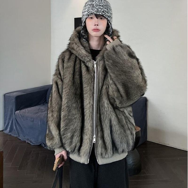 Winter new fox men s fur fur jacket thickened warm coat fluff fashion XL верблюд
Winter new fox men s fur fur jacket thickened warm coat fluff fashion XL верблюд