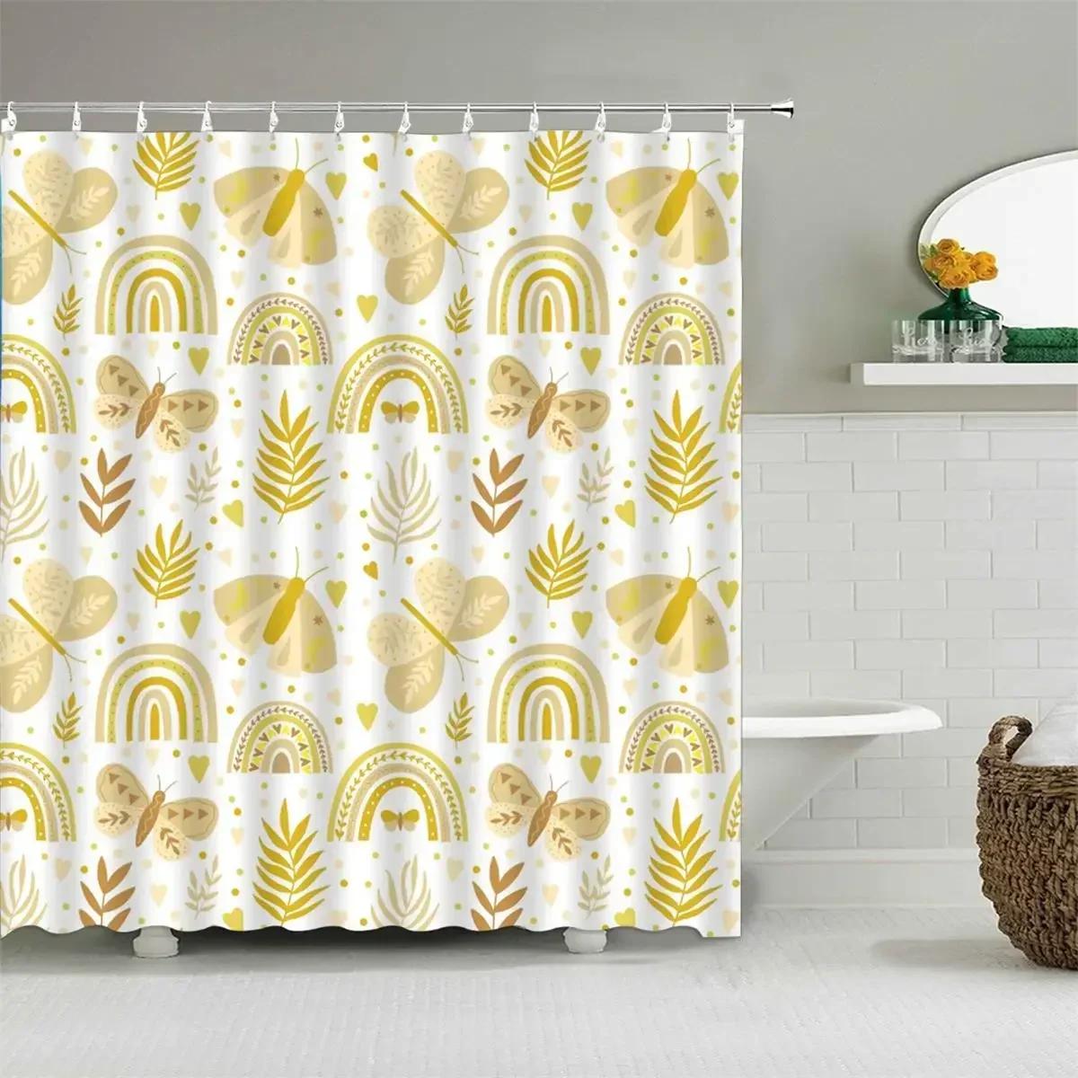 Cartoon Cute Shower Curtain, Funny Animals Cat Rainbow Colorful Butterfly Kids Boys Girls Bathroom Bathtub Screen Decoration W60H190(CM)-1 Pcs
Cartoon Cute Shower Curtain, Funny Animals Cat Rainbow Colorful Butterfly Kids Boys Girls Bathroom Bathtub Screen Decoration W60H190(CM)-1 Pcs