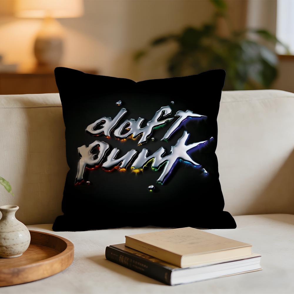 DDaft PPunk Band Cushion Cover Short plush pillowcase for bed sofa carwashable 30x30cm
DDaft PPunk Band Cushion Cover Short plush pillowcase for bed sofa carwashable 30x30cm